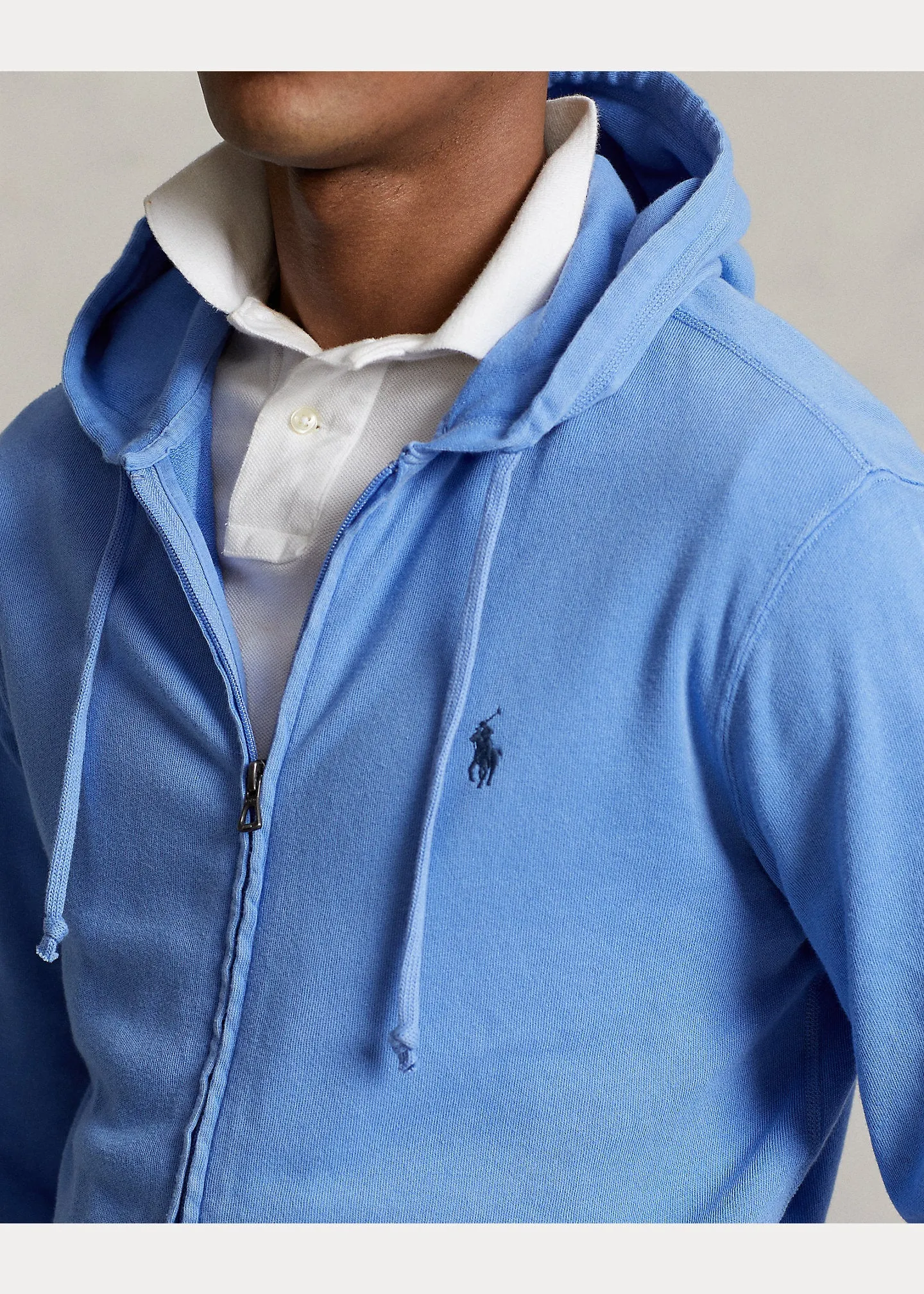 Polo Ralph Lauren - Sweat à capuche zippé coton éponge spa