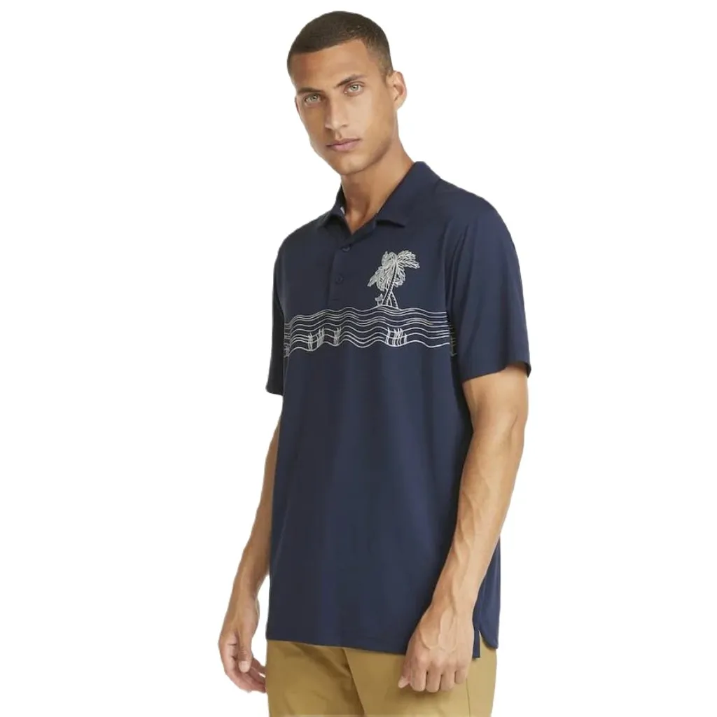 Puma CLOUDSPUN Oasis Men's Golf Polo