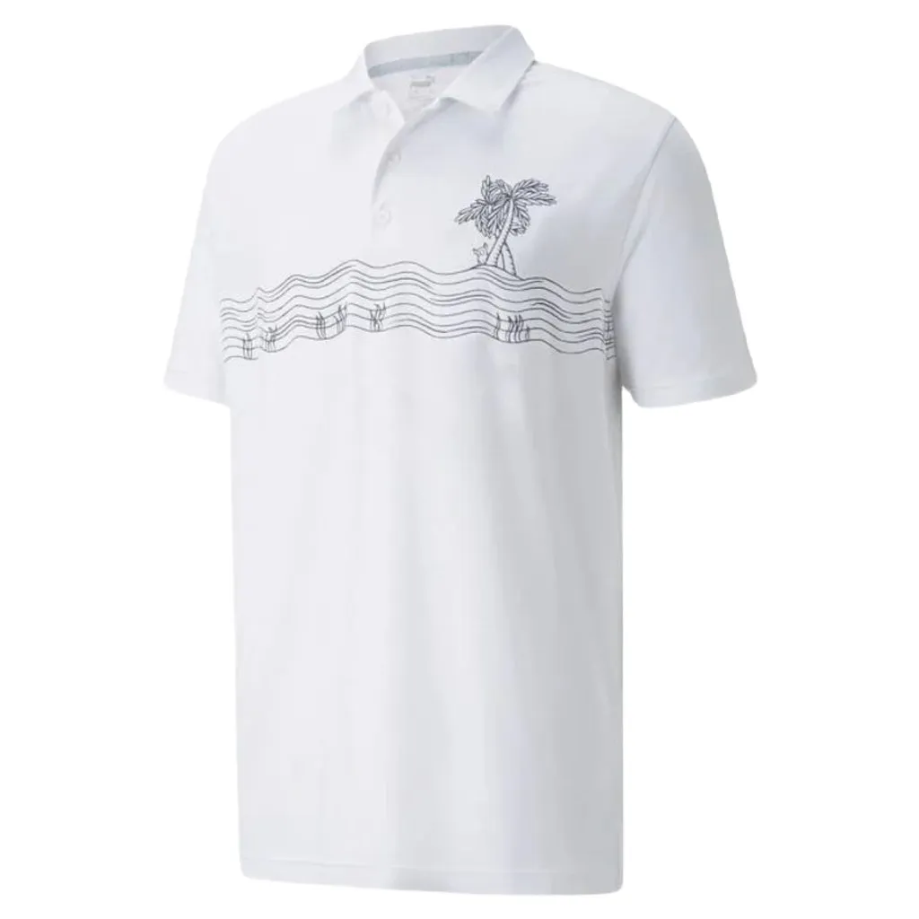 Puma CLOUDSPUN Oasis Men's Golf Polo