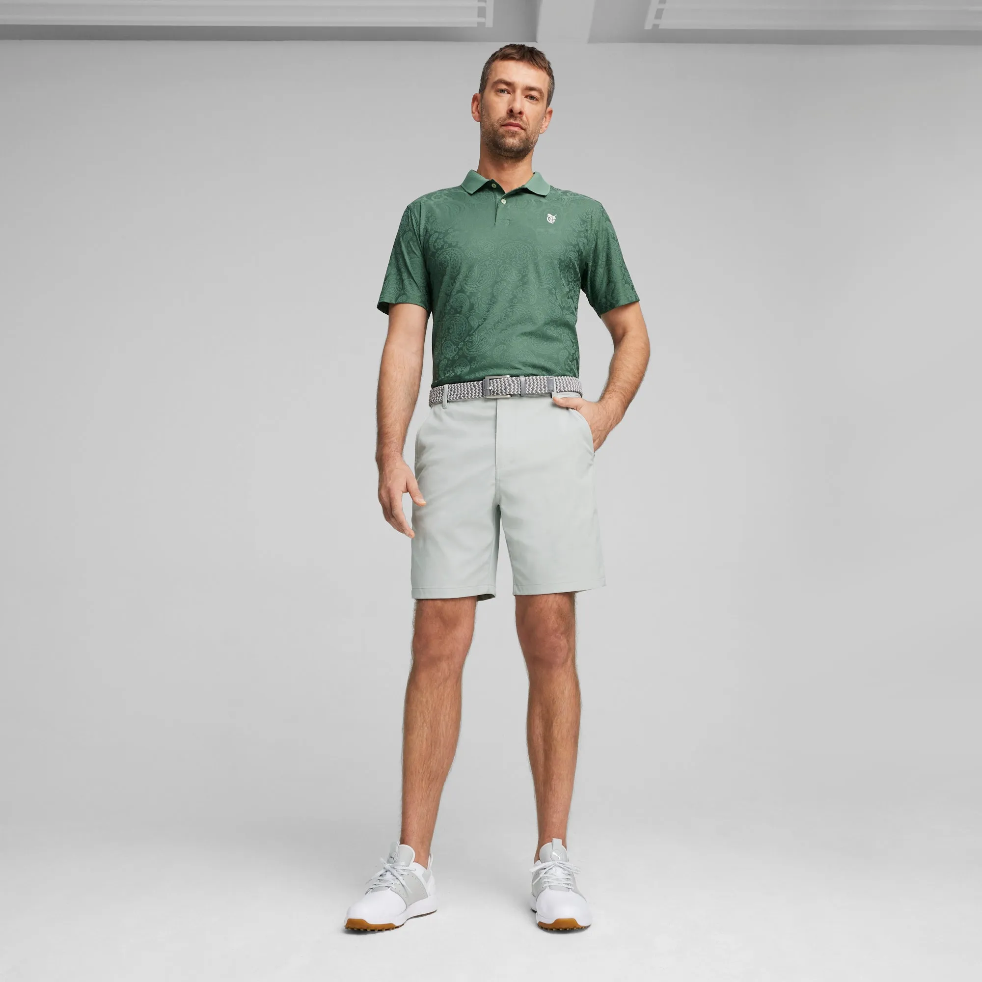 Puma x Quiet Golf Jacquard Paisley Golf Polo