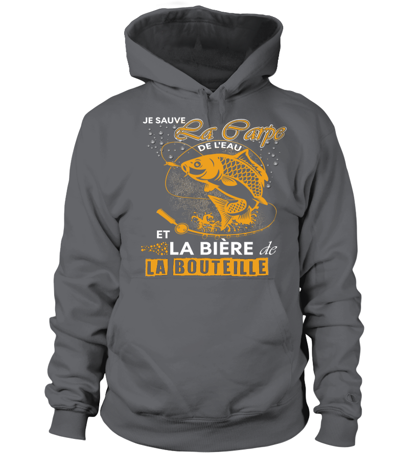 Pêche De La Carpe, Canne  Pêche, Cadeau Humour Pêcheur, Je Sauve La Carpe De L'eau, Passion Pêche, Bière - VEPECA017