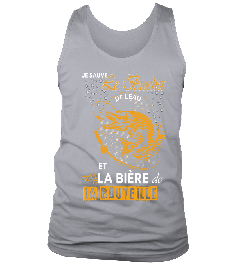 Pêche Du Brochet Au Leurre Souple, Bière, Cadeau Humour Pêcheur, Je Sauve Le Brochet De l'Eau - VEPEBR021