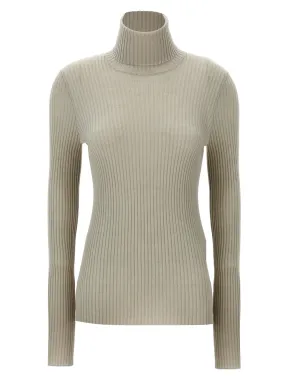 Ribbed Sweater Sweater, Cardigans White