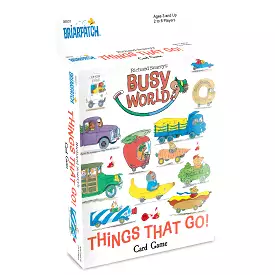 Richard Scarry's Things That Go Card Game