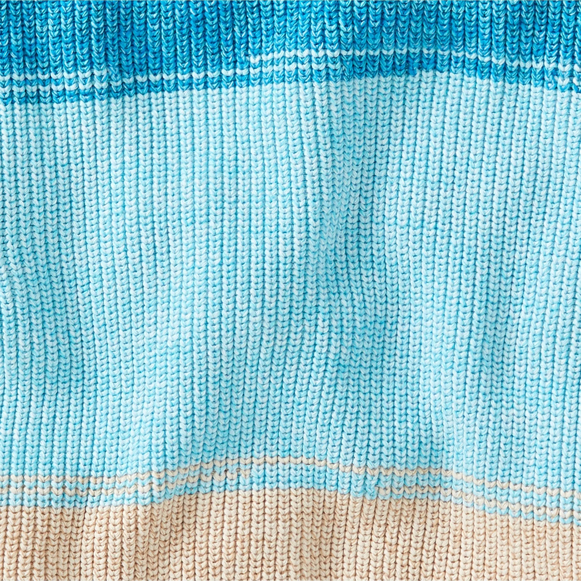 Seascape Ribbed Crewneck Sweater