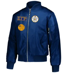 Sigma Gamma Rho Bomber Jacket Patches