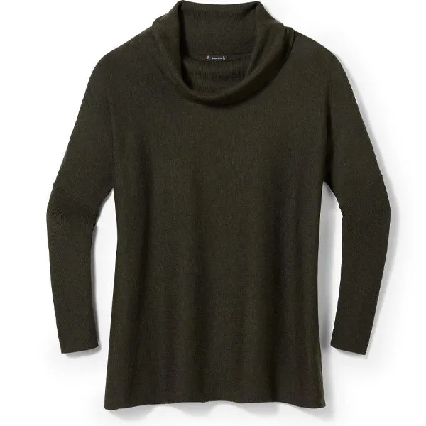 Smartwool Women's Sweaters - Edgewood Poncho Sweater - Charcoal Heather