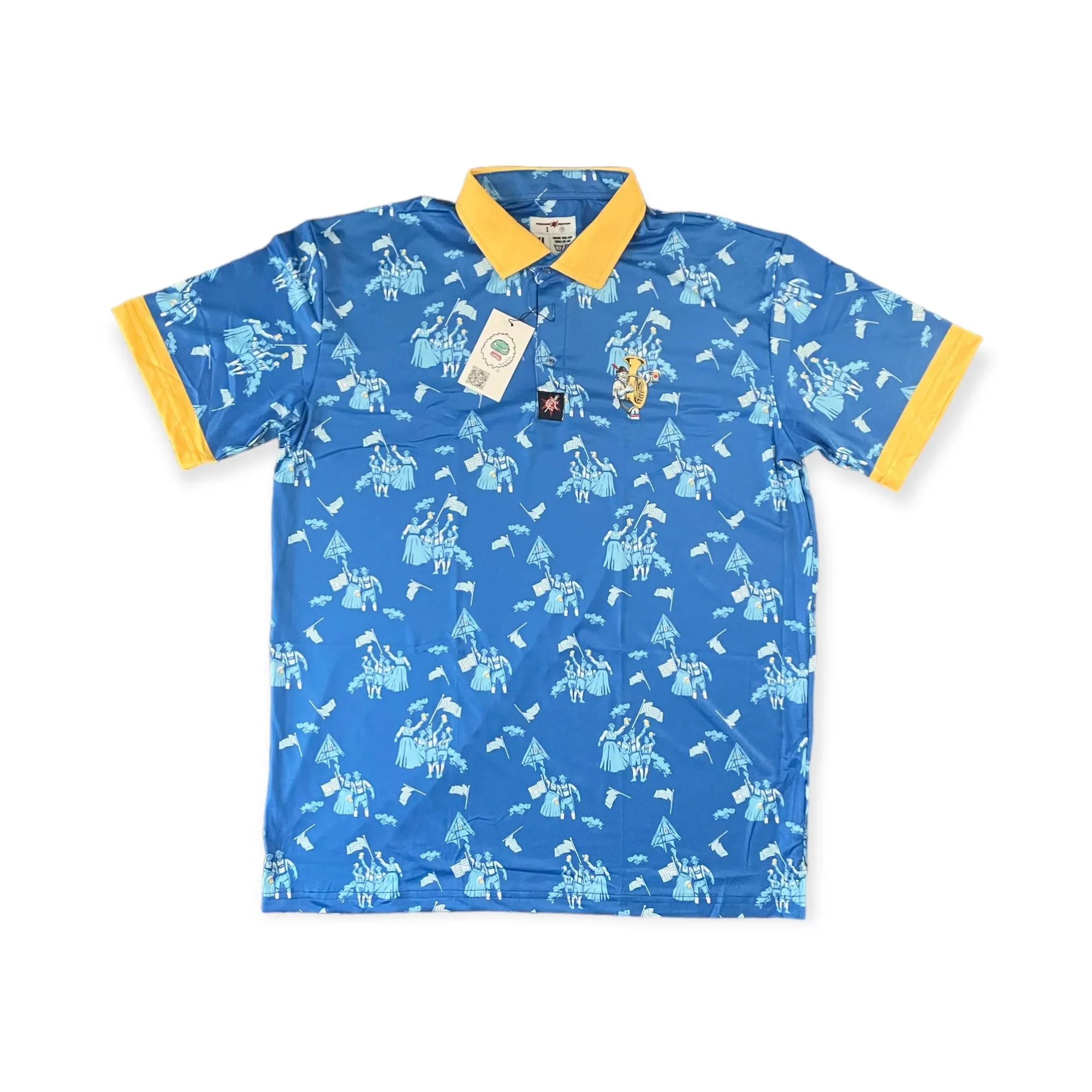 Snowman Golf Polo - Oktoberfest