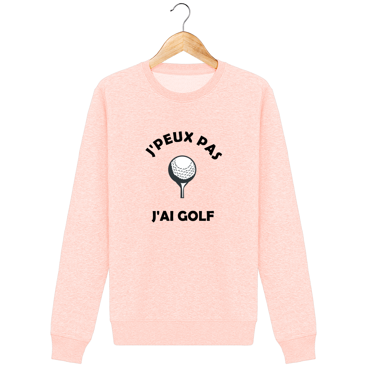 Sweat Col Rond J'PEUX PAS J'AI GOLF