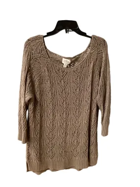 Sweater By St Johns Bay In Brown, Size: Xl