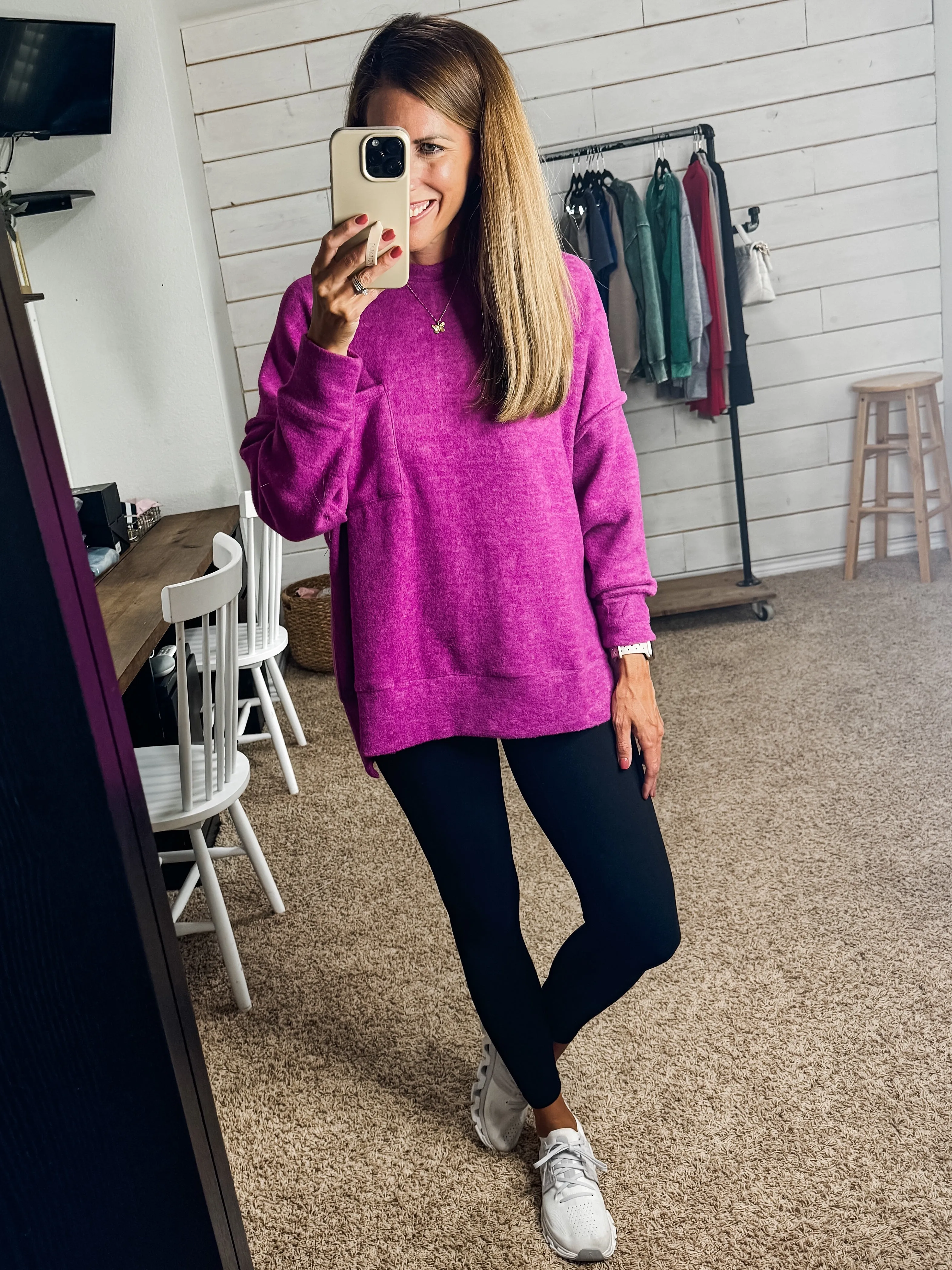 Sydney Sweater |Light Plum|