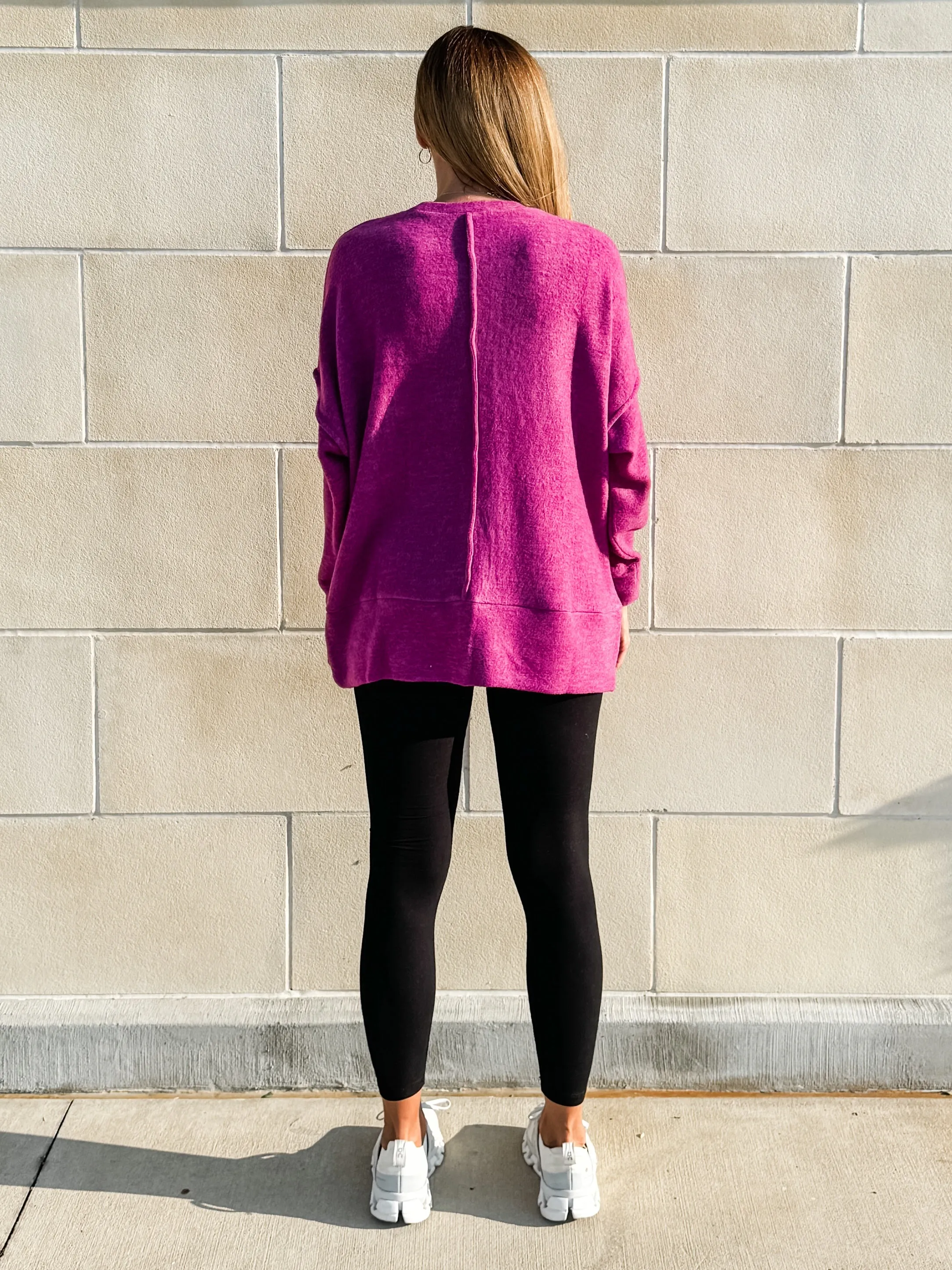 Sydney Sweater |Light Plum|