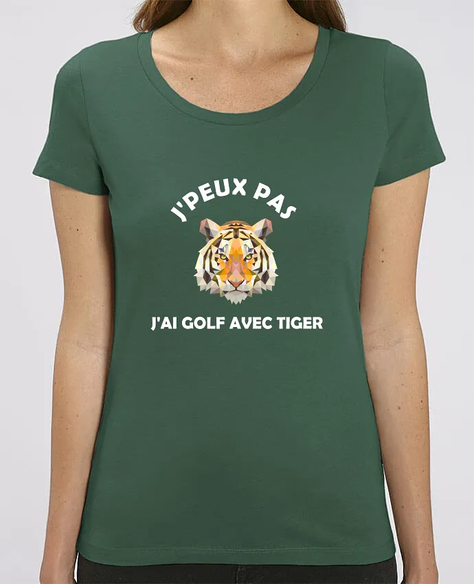 T-Shirt en coton bio J'PEUX PAS J'AI GOLF AVEC TIGER