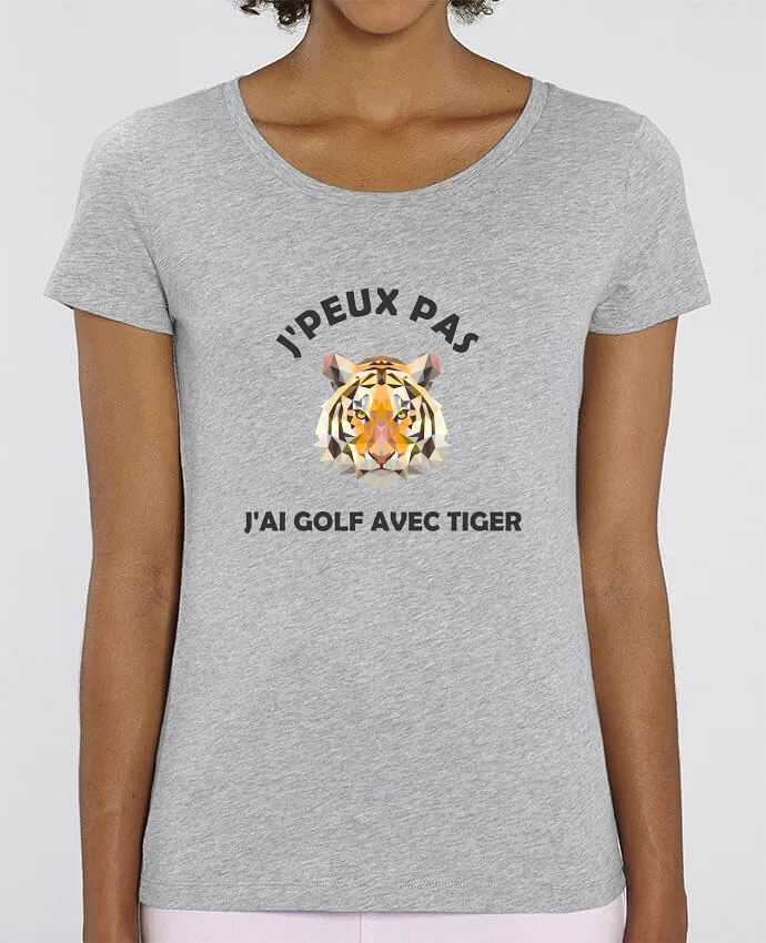 T-Shirt en coton bio J'PEUX PAS J'AI GOLF AVEC TIGER