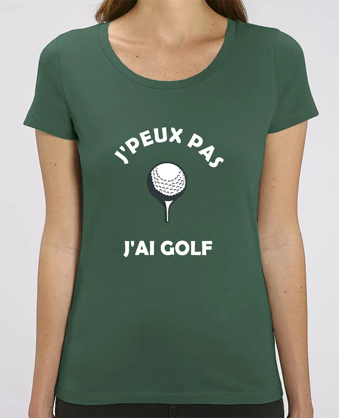 T-shirt en coton bio J'PEUX PAS J'AI GOLF