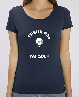 T-shirt en coton bio J'PEUX PAS J'AI GOLF