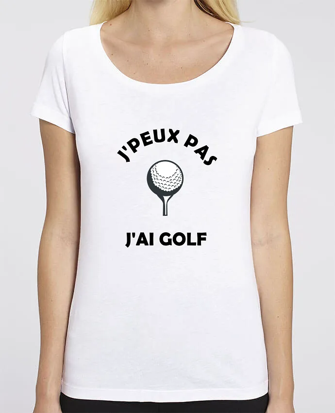 T-shirt en coton bio J'PEUX PAS J'AI GOLF