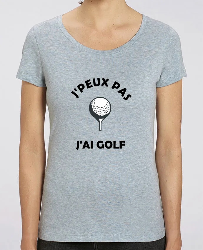 T-shirt en coton bio J'PEUX PAS J'AI GOLF