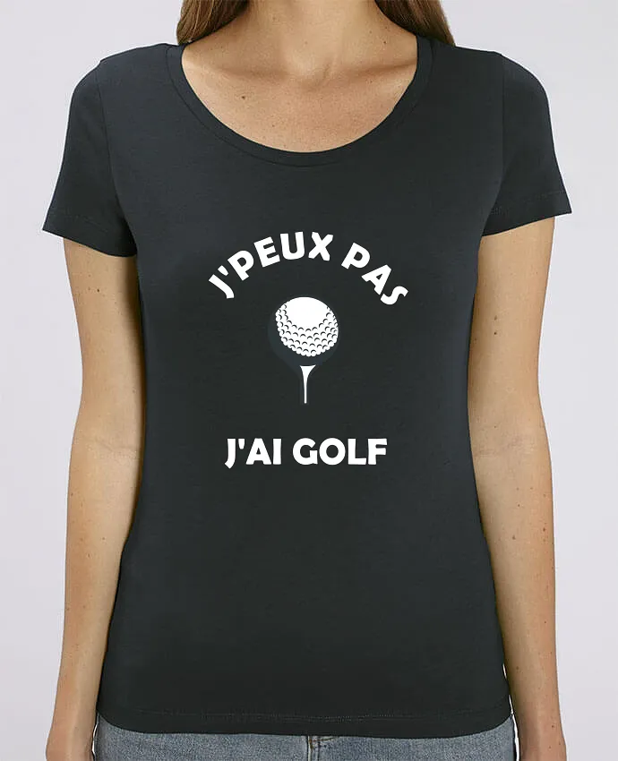 T-shirt en coton bio J'PEUX PAS J'AI GOLF