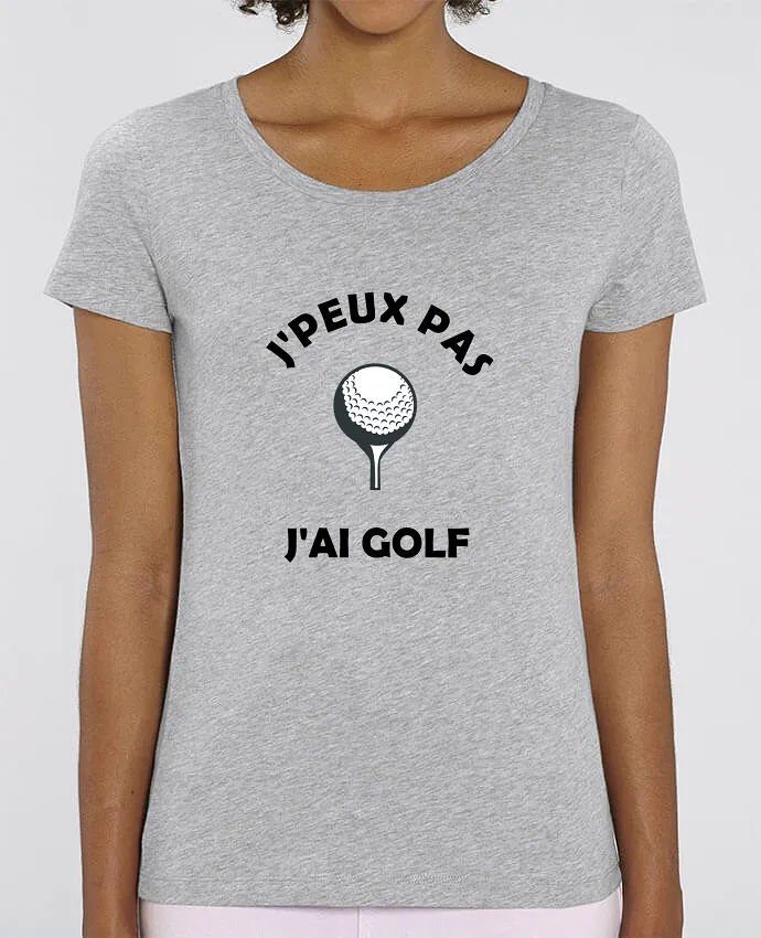 T-shirt en coton bio J'PEUX PAS J'AI GOLF