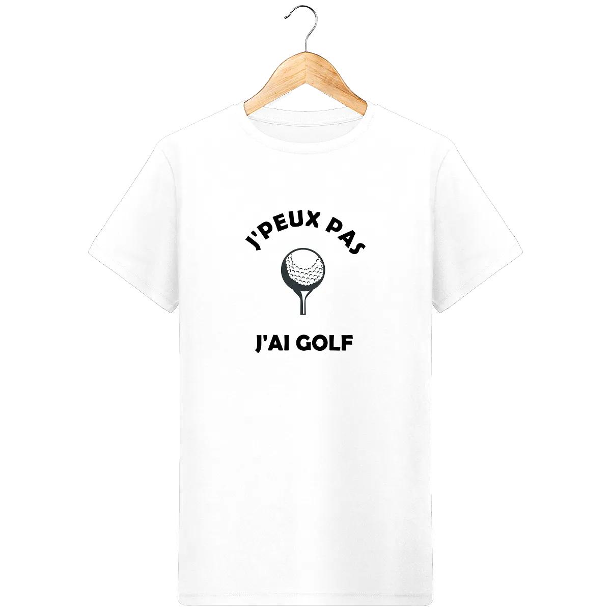 T-Shirt en coton bio J'PEUX PAS J'AI GOLF