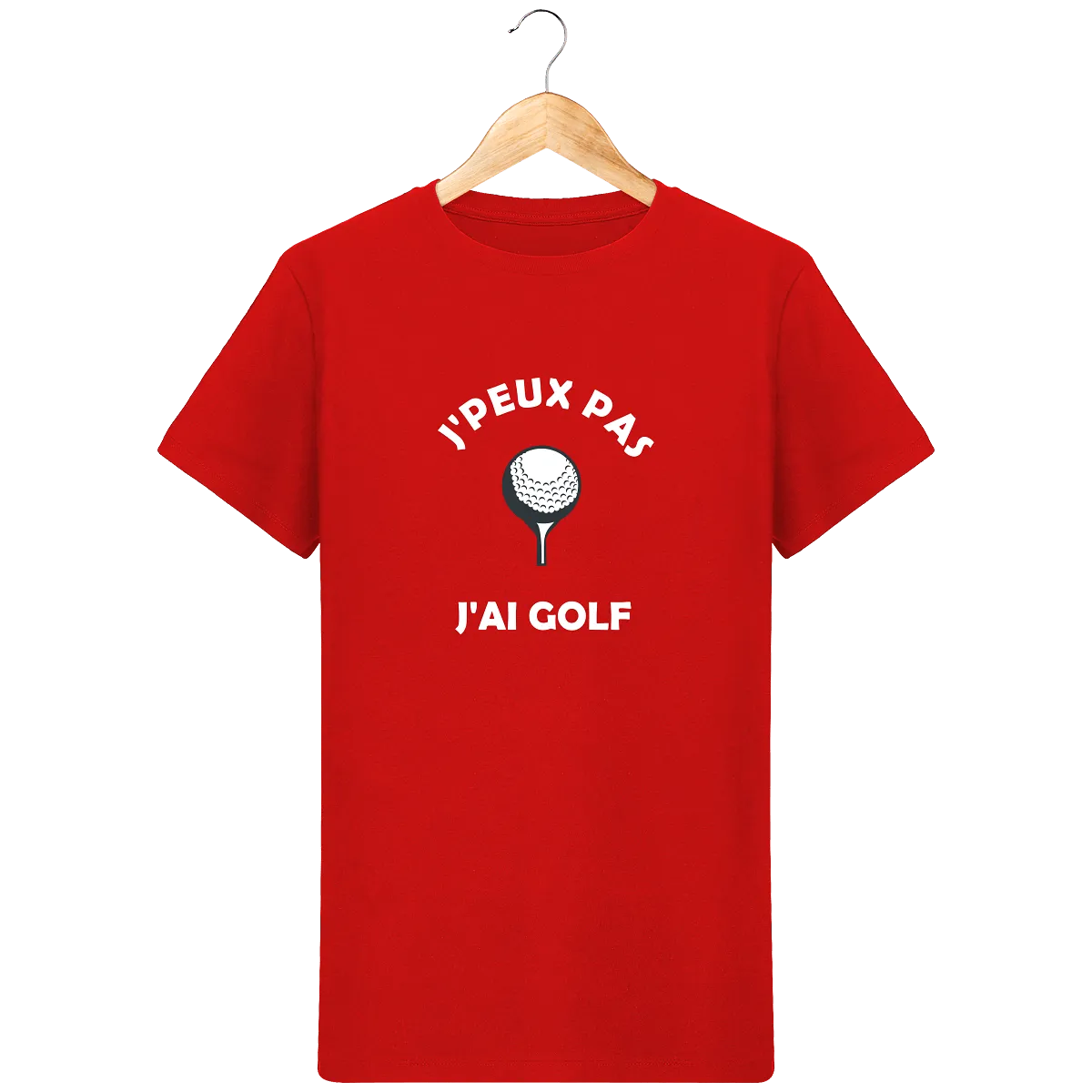 T-Shirt en coton bio J'PEUX PAS J'AI GOLF