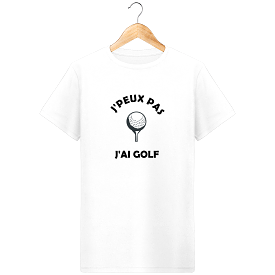 T-Shirt en coton bio J'PEUX PAS J'AI GOLF