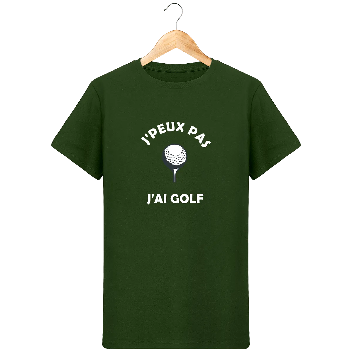 T-Shirt en coton bio J'PEUX PAS J'AI GOLF