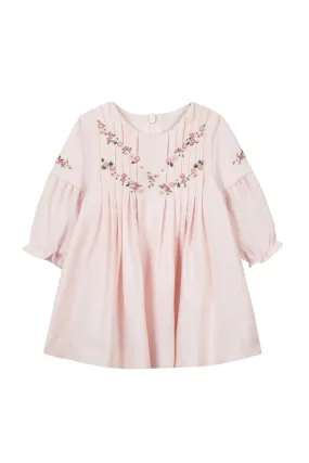 Tartine LS Mini Floral Embroidery Dress