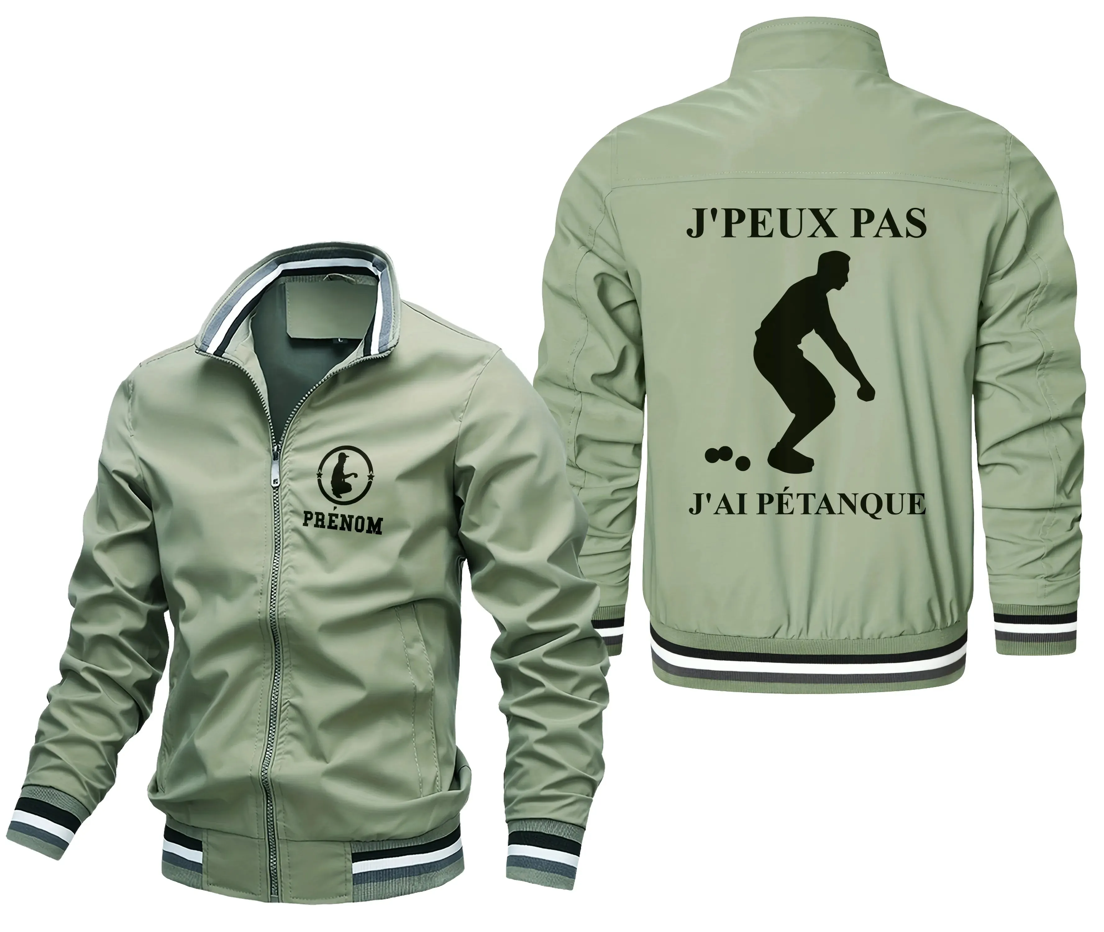 Veste De Pétanque Personnalisée, J'peux Pas J'ai Pétanque, Cadeau Idéal Bouliste - CT07092361