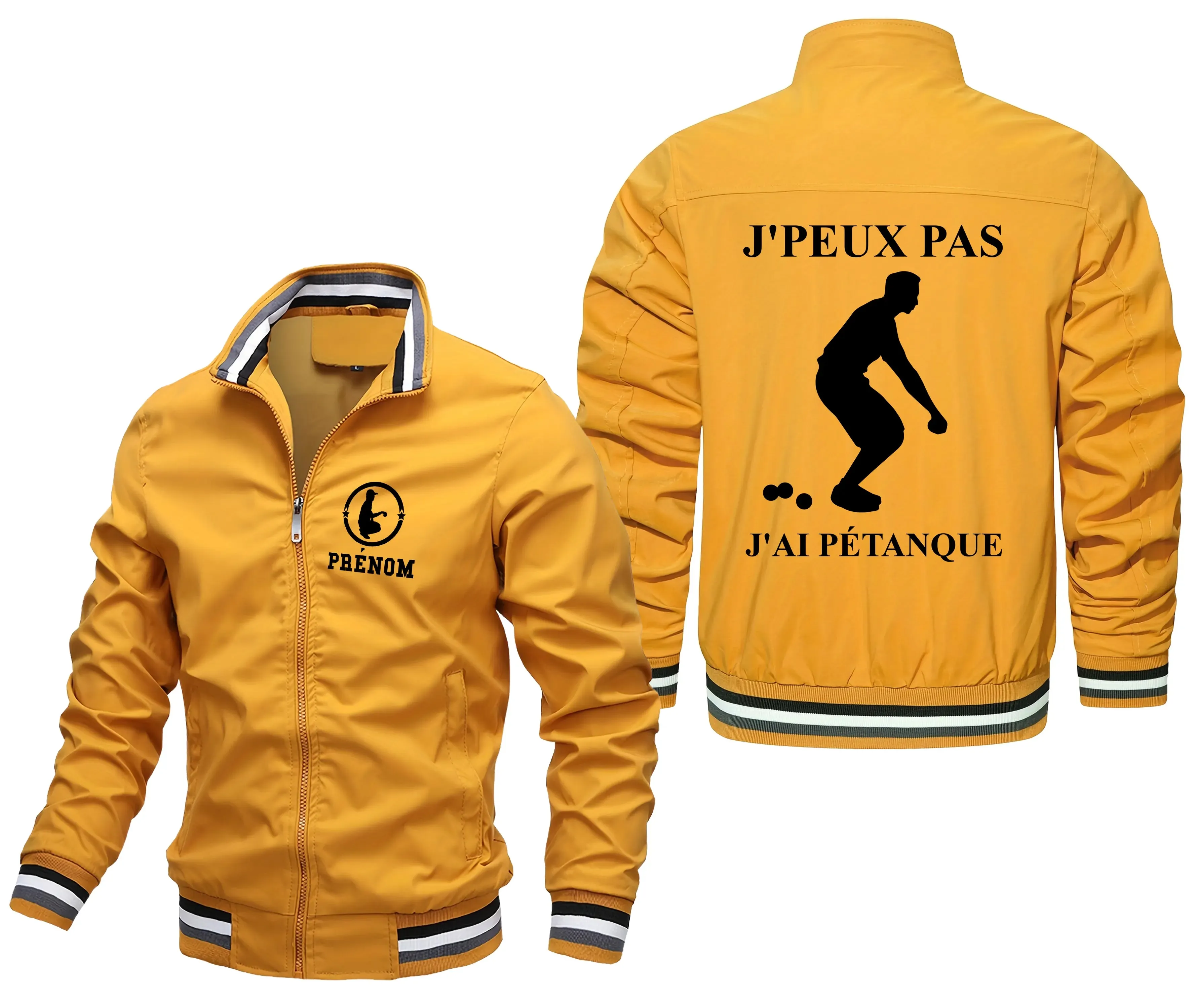 Veste De Pétanque Personnalisée, J'peux Pas J'ai Pétanque, Cadeau Idéal Bouliste - CT07092361