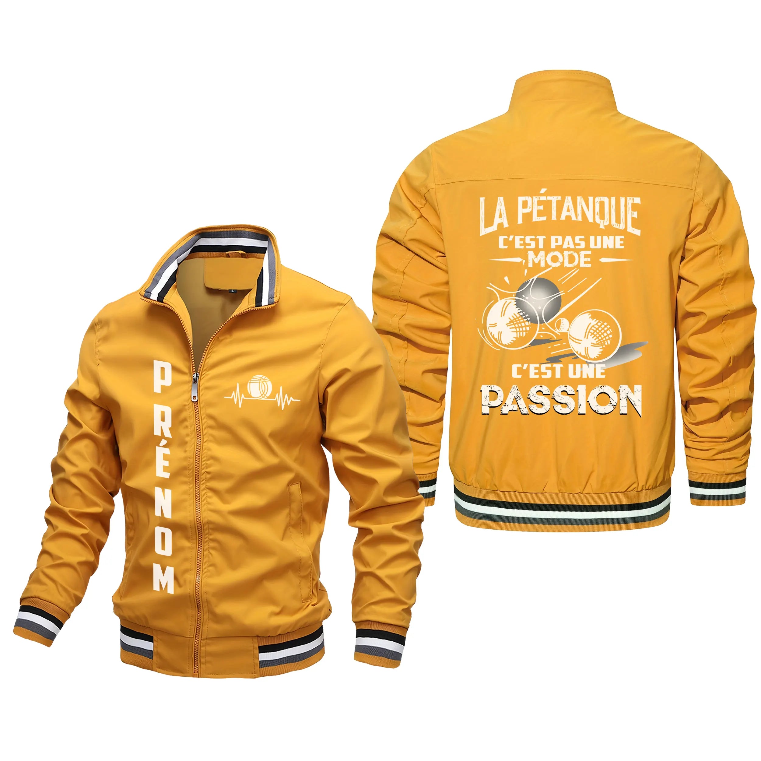 Veste De Pétanque Personnalisée, La Pétanque C'est Pas Une Mode, C'est Une Passion - CT07092362