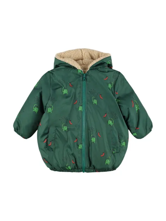 Weekend House Kids   Hooded poly padded jacket 