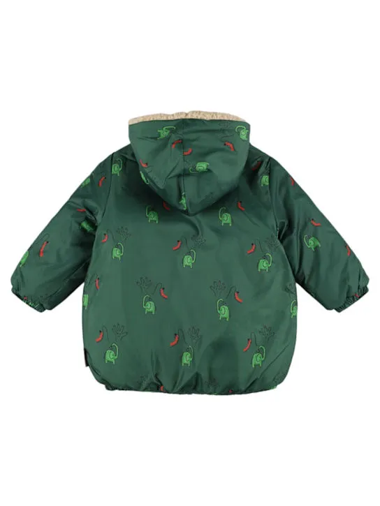 Weekend House Kids   Hooded poly padded jacket 