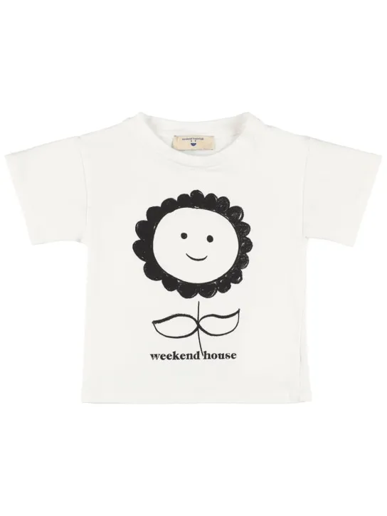 Weekend House Kids   Printed cotton s/s t-shirt 