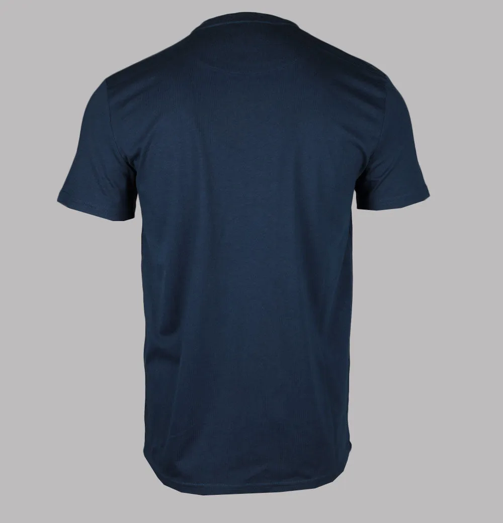 Weekend Offender Dygas T-Shirt Navy/Mid House Check