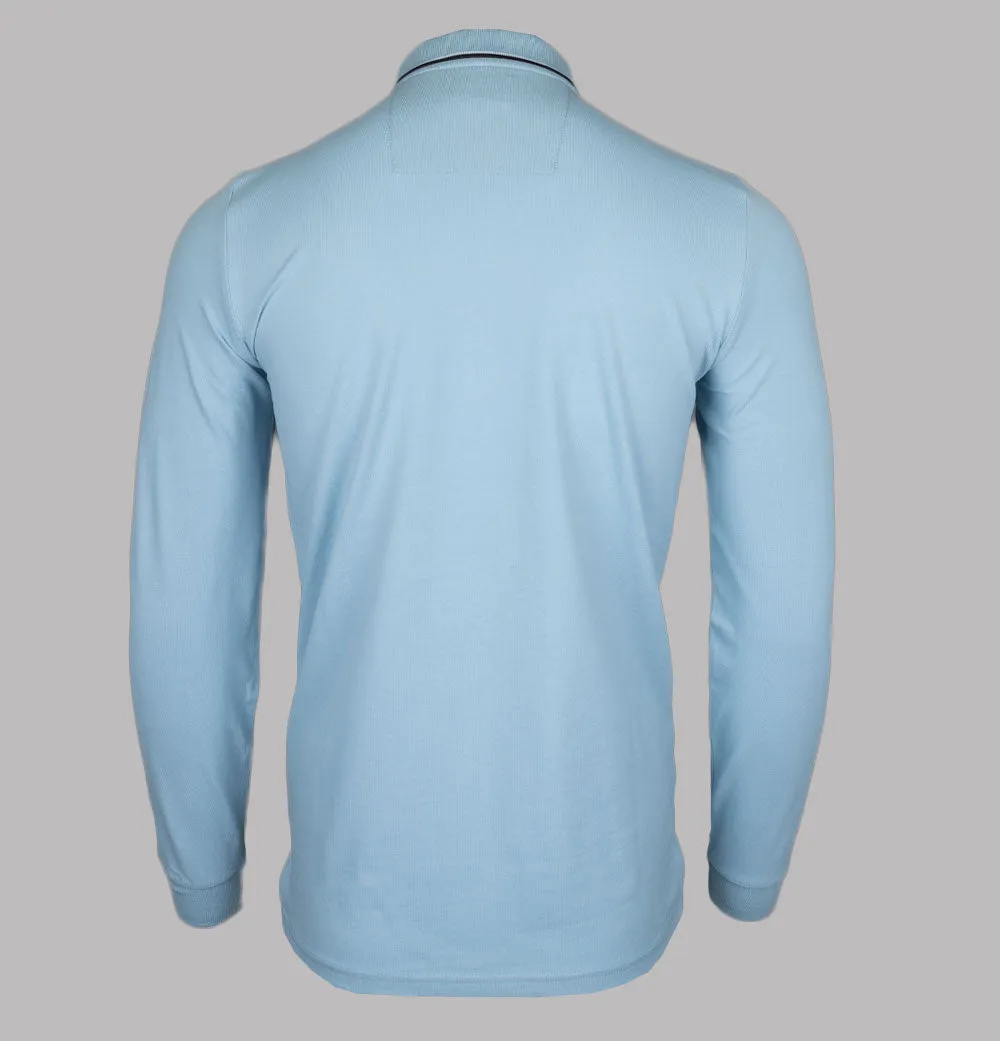 Weekend Offender LS Carola Polo Shirt Winter Sky/Blue House Check