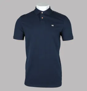 Weekend Offender Sakai Polo Shirt Navy/Mid House Check