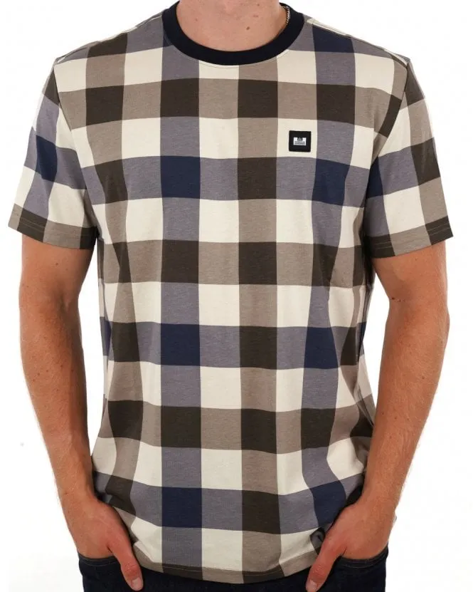 Weekend Offender Trimmer T-shirt Large House Check