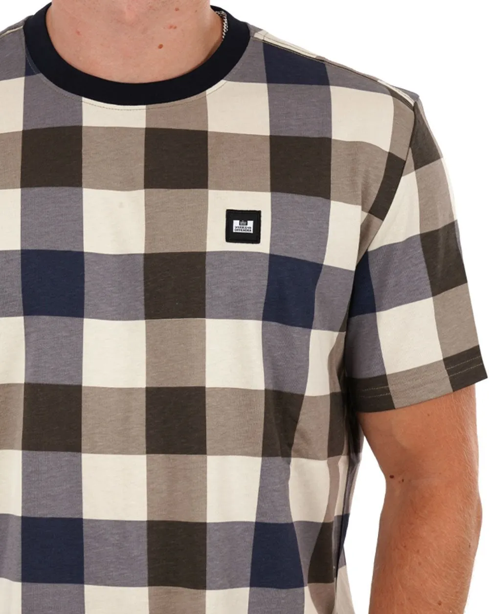 Weekend Offender Trimmer T-shirt Large House Check