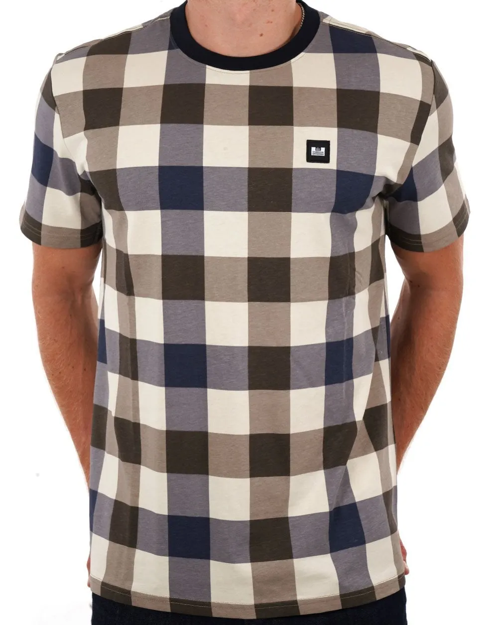 Weekend Offender Trimmer T-shirt Large House Check