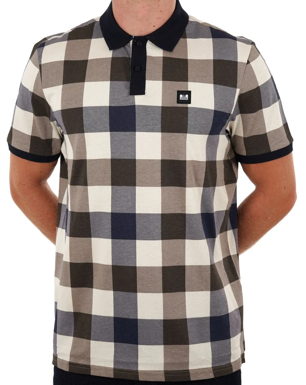 Weekend Offender Ulmen Polo Shirt Large House Check