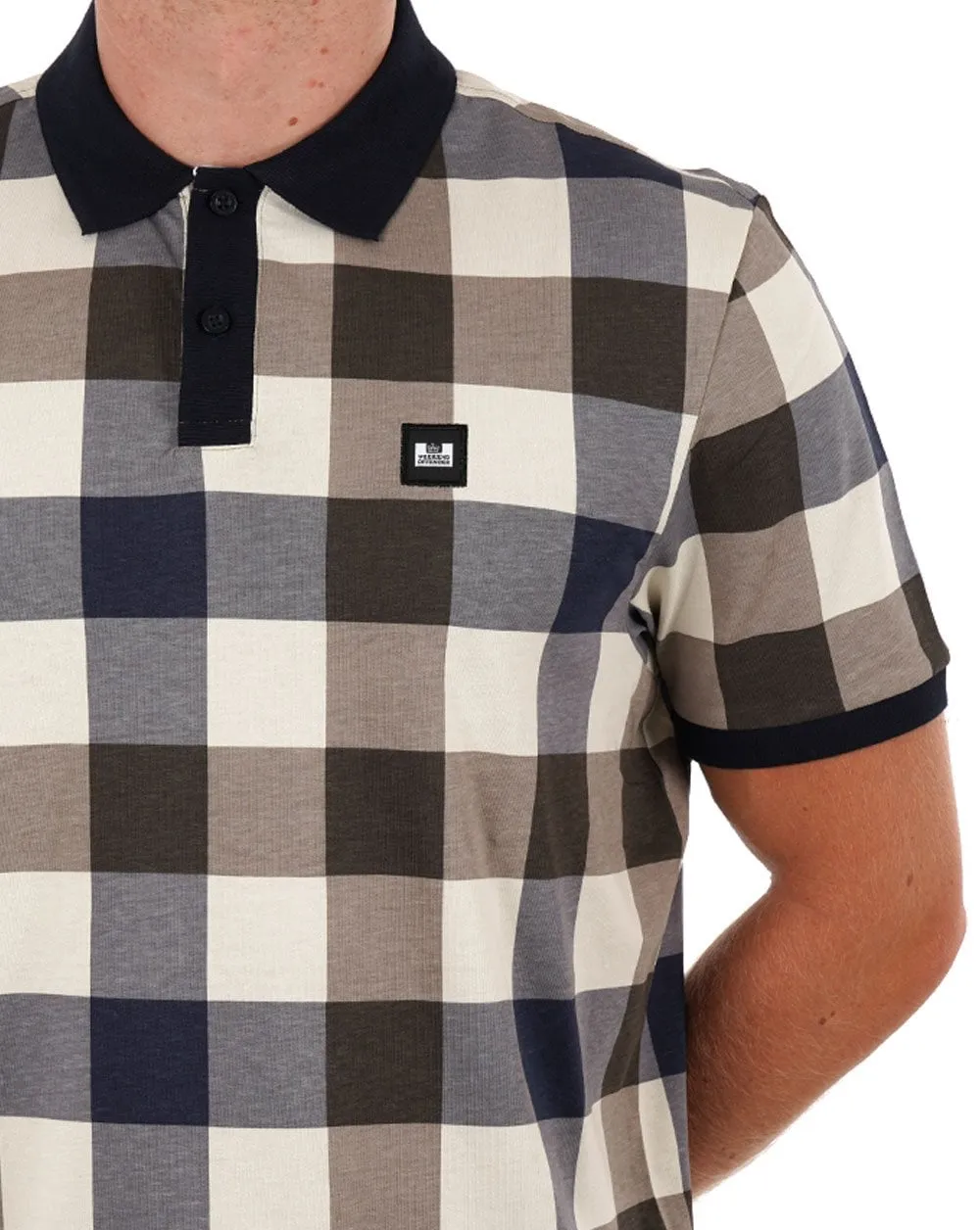 Weekend Offender Ulmen Polo Shirt Large House Check