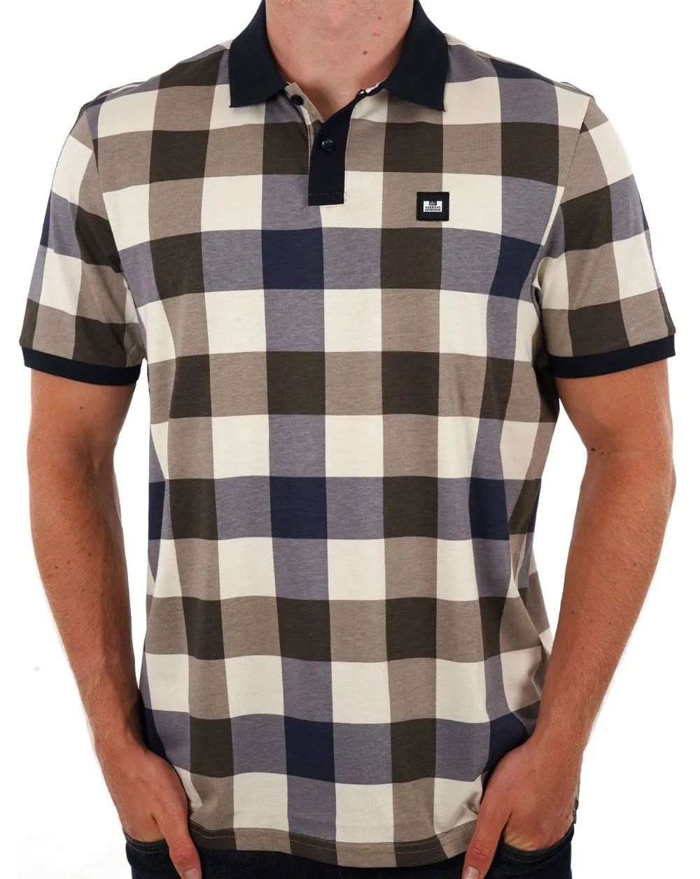 Weekend Offender Ulmen Polo Shirt Large House Check