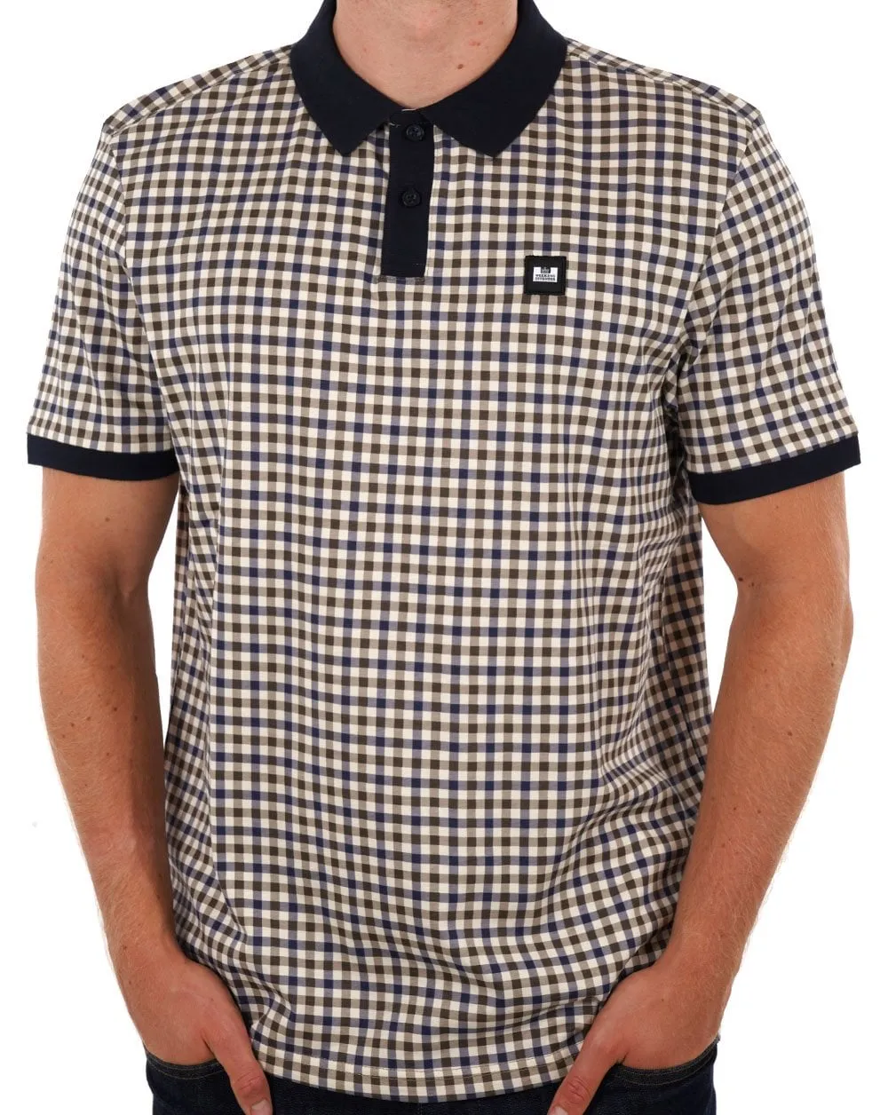 Weekend Offender Ulmen Polo Shirt Mid House Check