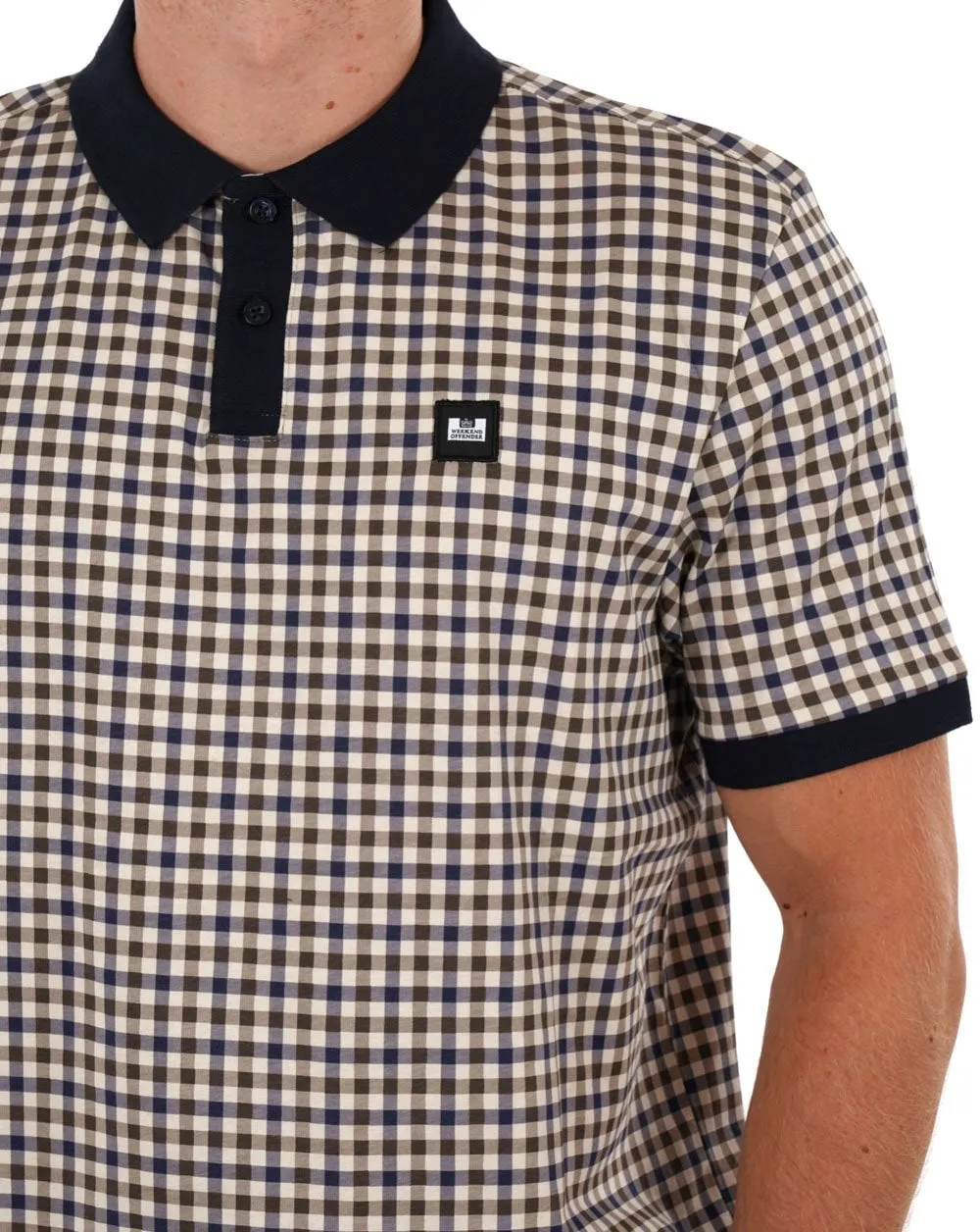 Weekend Offender Ulmen Polo Shirt Mid House Check