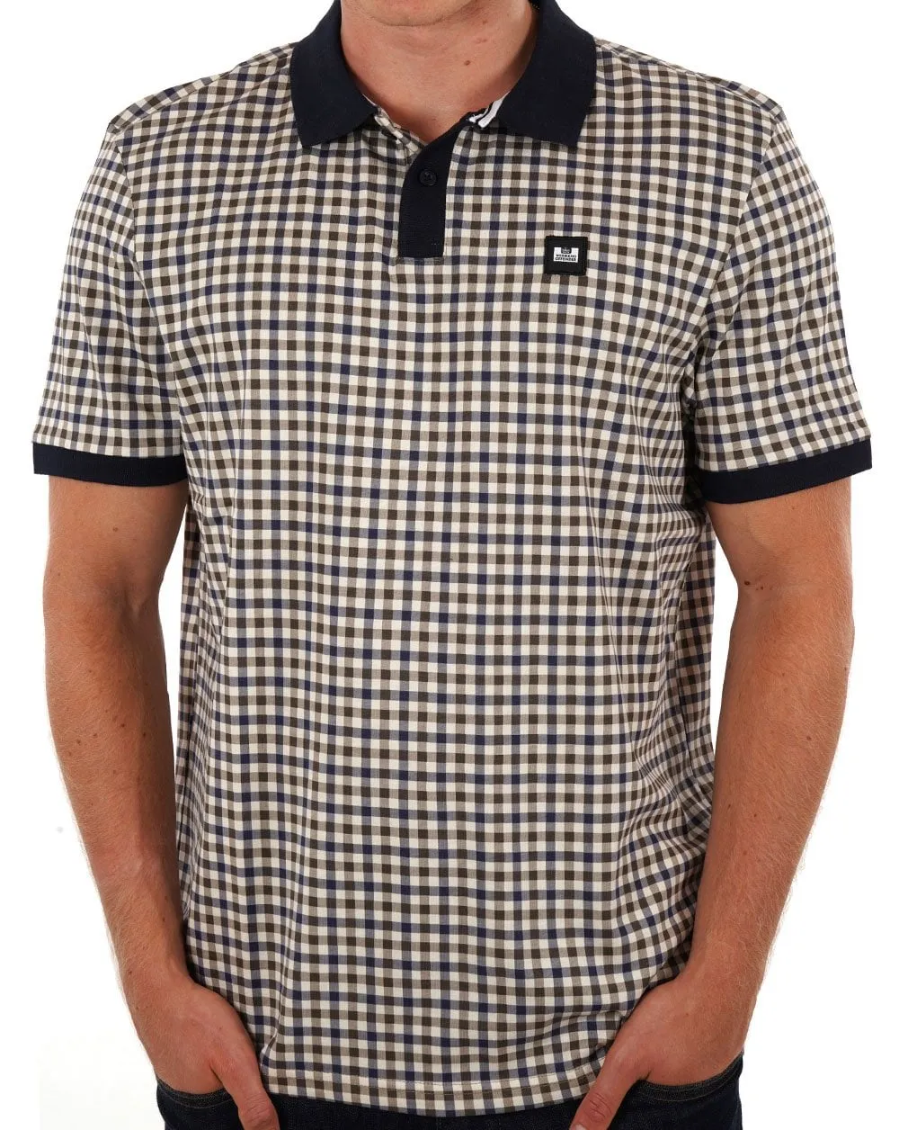 Weekend Offender Ulmen Polo Shirt Mid House Check