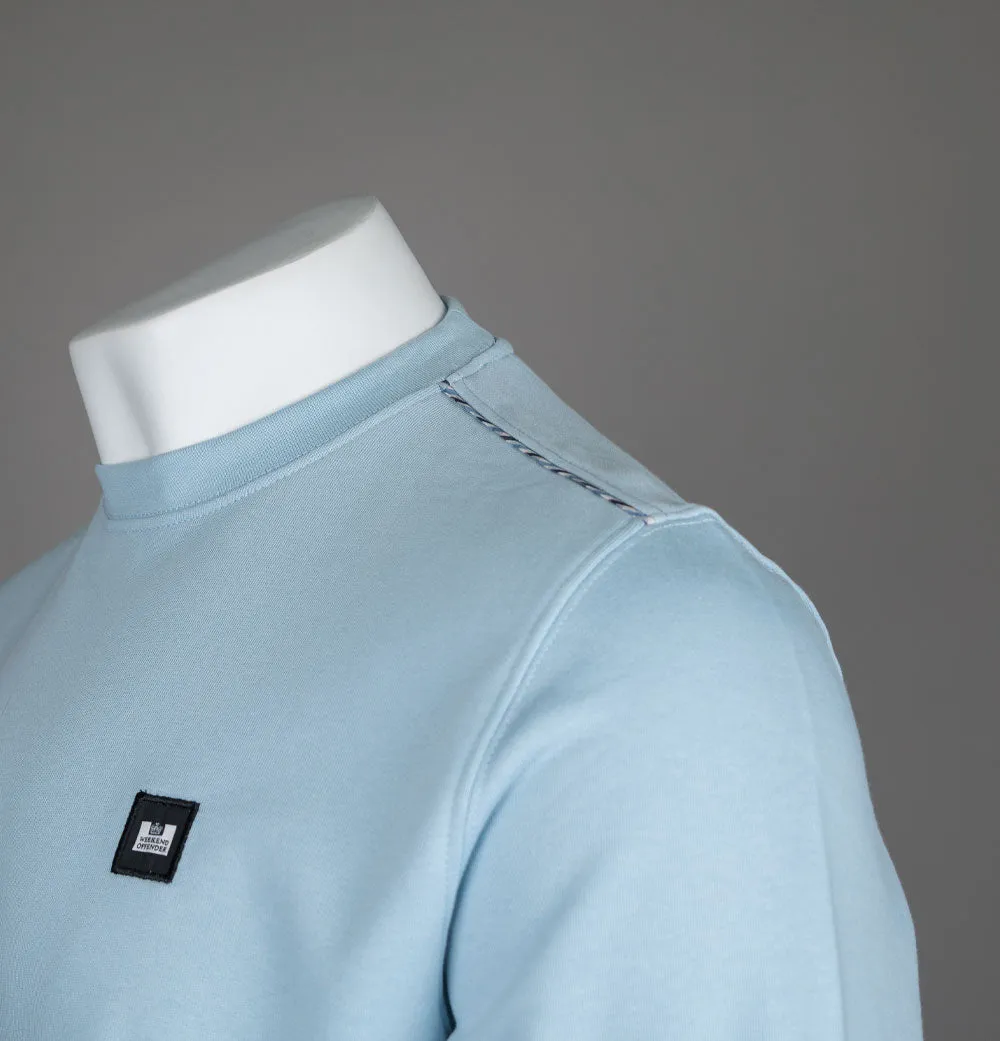 Weekend Offender Vega Sweatshirt Winter Sky/Blue House Check