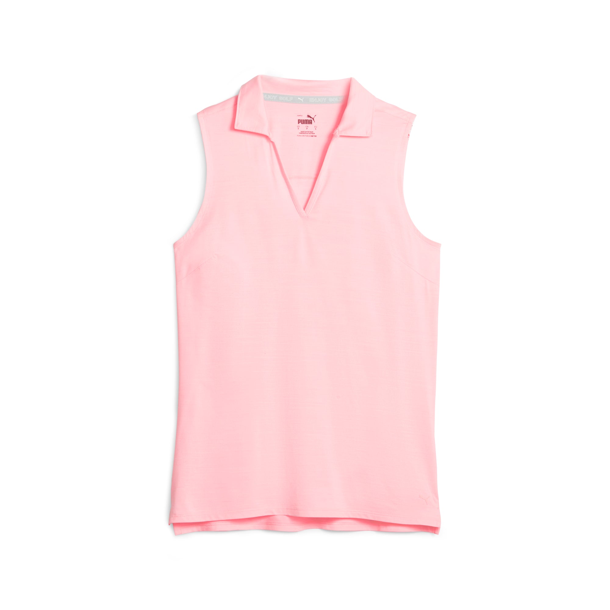 Women's CLOUDSPUN Coast Sleeveless Golf Polo | Koral Ice Heather