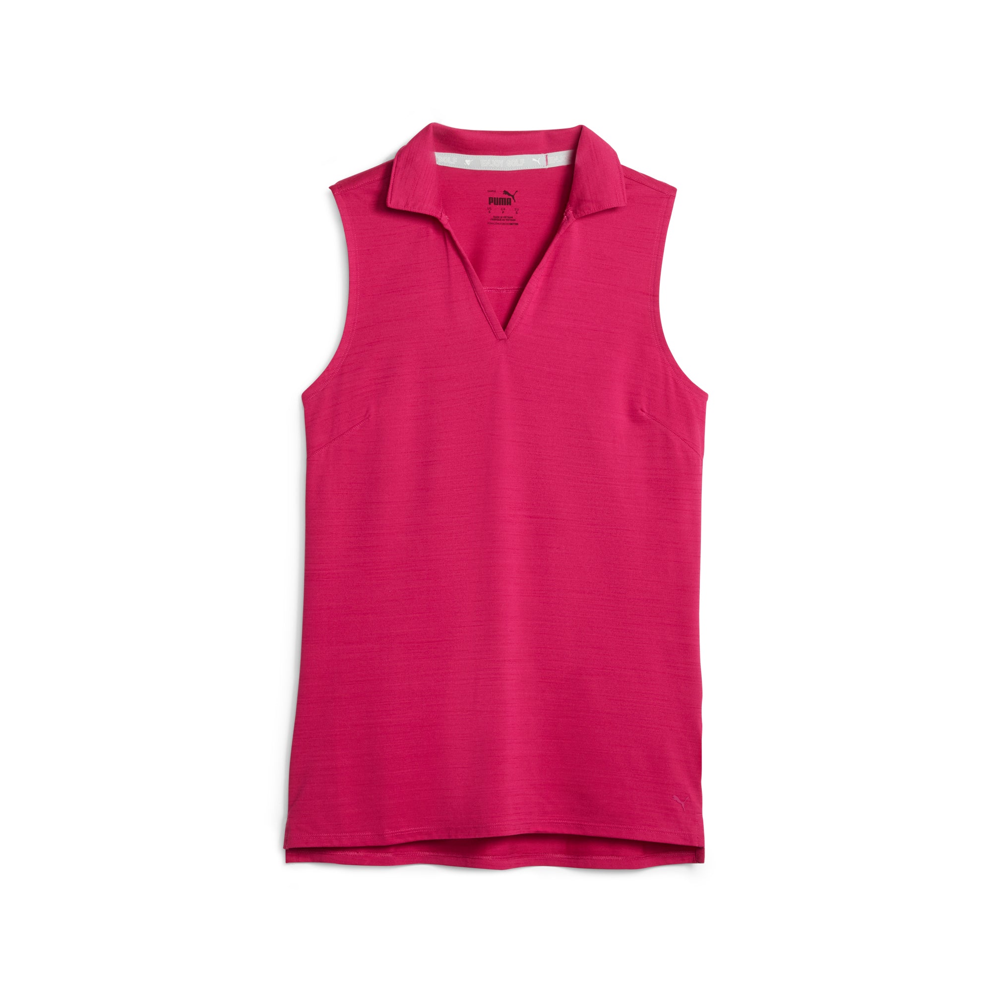 Women's CLOUDSPUN Coast Sleeveless Golf Polo | Pinktastic Heather